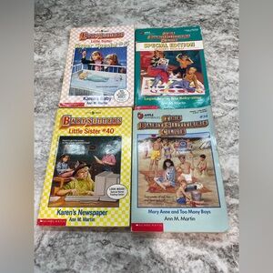 Babysitters Club Books #34 Little Sister #5 &  #40 Readers Request